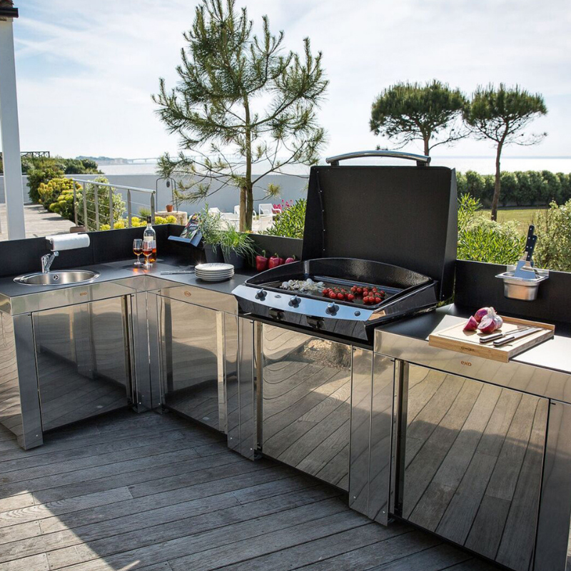 Cuisine extérieure modulable inox ENO